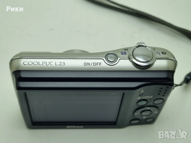 Nikon Coolpix L23 10.1MP Silver Digital Camera 5x Zoom, снимка 8 - Фотоапарати - 53804801