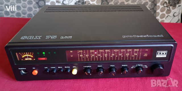 Ресивър ITT Professional SRX 75 HIFI, снимка 5 - Ресийвъри, усилватели, смесителни пултове - 41773769