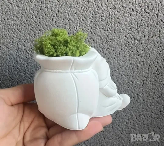 Молд кашпа дядо Коледа, снимка 2 - Форми - 48034290