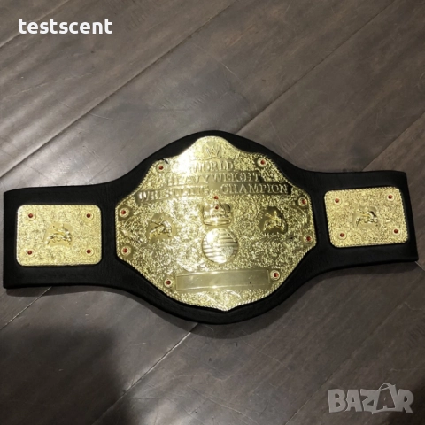 Шампионски пояс WWE World Heavyweight Championship световната титла в кеча Mattel детски belt колан