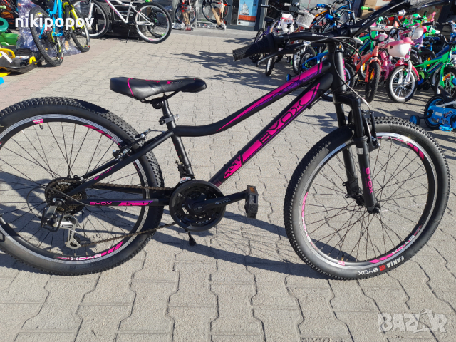 BYOX Велосипед 24" ZANTE розов, снимка 1 - Велосипеди - 44587983