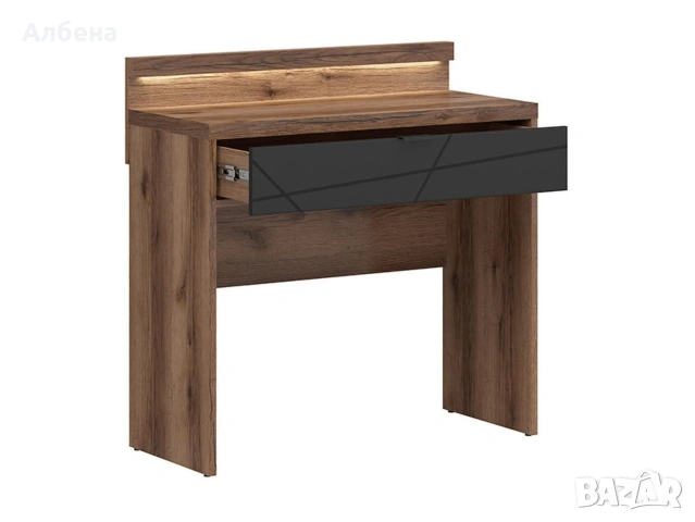 Тоалетка FORN TOL1S с осветление, снимка 2 - Тоалетки - 53873328