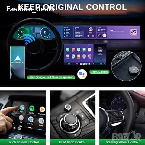 Нов Безжичен адаптер за Carplay на Донгъл за кола / автомобил, снимка 4 - Друга електроника - 41248529