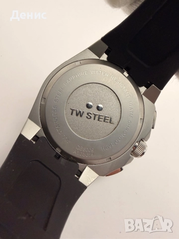 TW Steel CEO Diver 48mm – мъжки часовник, хронограф,  кварц, 100m, оригинал, с кутия, снимка 7 - Мъжки - 52804362