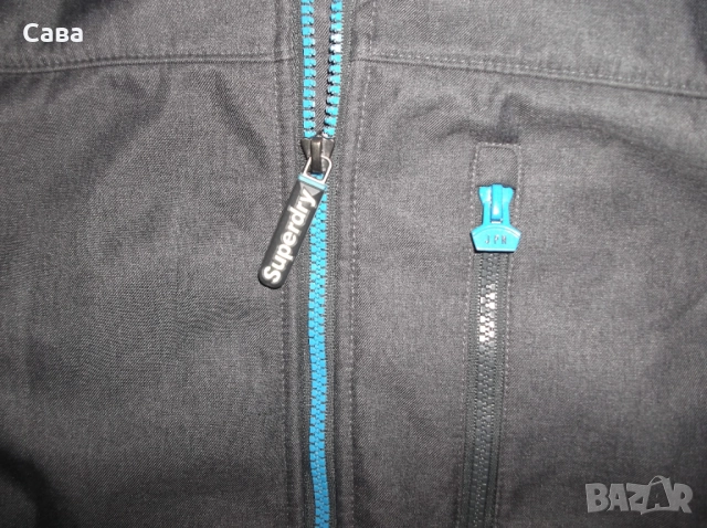 Софтшел SUPERDRY  дамски,М-Л, снимка 3 - Спортни екипи - 52472071