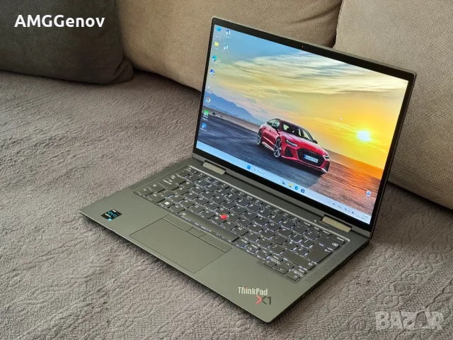 14’FHD+IPS Touch/Lenovo X1 Yoga Gen6/i5-1145G7/16GB LPDDR4X/256GB SSD, снимка 1