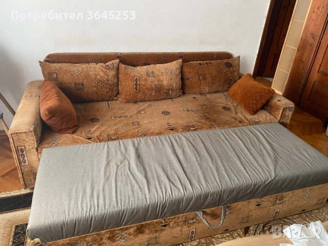 Триместен диван трапезария, снимка 5 - Дивани и мека мебел - 53634617