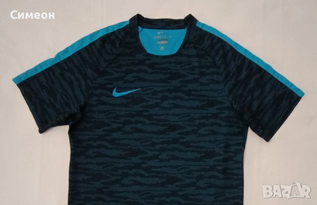 Nike DRI-FIT оригинална тениска S Найк спортна фланелка фитнес, снимка 2 - Спортни дрехи, екипи - 41951383