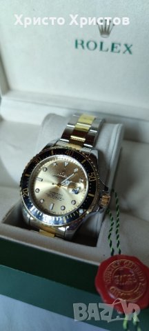 Мъжки луксозен часовник Rolex Submariner , снимка 2 - Мъжки - 41513175