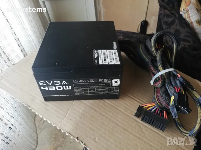 Компютърно захранване EVGA 430W White (100-W1-0430) 80 plus 120mm FAN, снимка 10 - Захранвания и кутии - 47840102