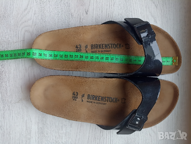 Дамски чехли Birkenstock, снимка 6 - Чехли - 44656032