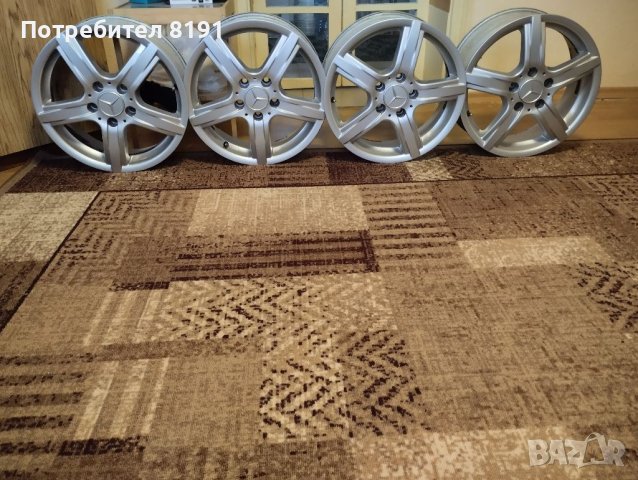 Алуминиеви джанти Мерцедес, снимка 4 - Гуми и джанти - 40345701