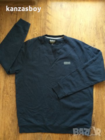 Barbour International Small Logo Crew Sweat - страхотна мъжка блуза, снимка 7 - Блузи - 35800644