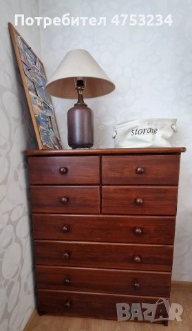 Гардероб, голям и малък скрин, снимка 3 - Гардероби - 53686525