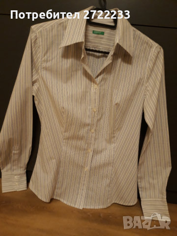 Benetton Дамска риза , снимка 3 - Ризи - 36222778