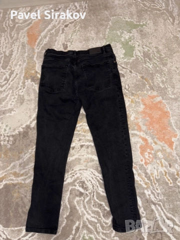 Zara Slim Fit черни дънки, снимка 2 - Дънки - 52457863