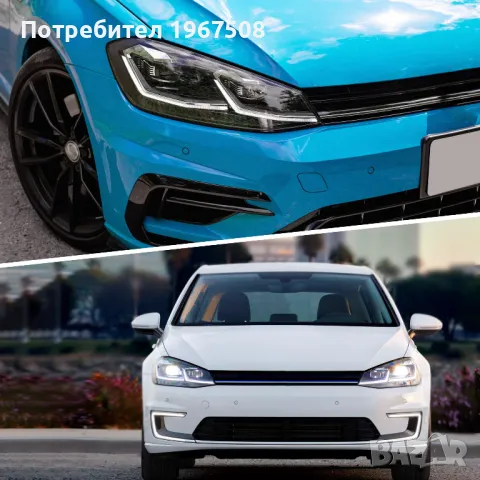 Комплект фарове с динамични мигачи за VW GOLF 7.5 2018 - 2021, снимка 9 - Части - 47778448