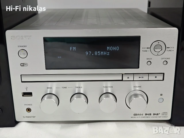 аудио система стерео уредба FM DAB радио USB CD плейър SONY HCD-G2BNiP SS-CG1, снимка 4 - Аудиосистеми - 51264428