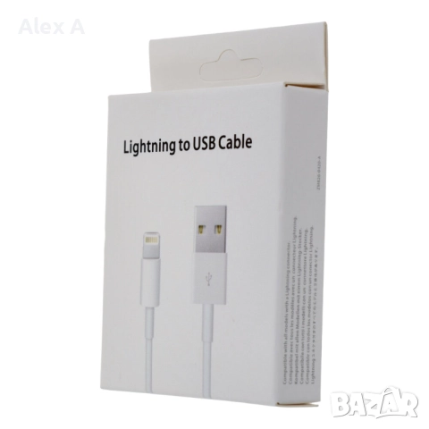 8IC 1M Кабел Lightning към USB A (OEM)