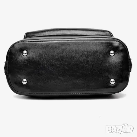 Дамска чанта-раница Angel Black, снимка 3 - Чанти - 49108714