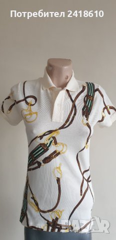 POLO Ralph Lauren Pique Cotton Slim Fit Stretch Womens Size M / S НОВО! ОРИГИНАЛ! Дамска Тениска!, снимка 9 - Тениски - 44480611