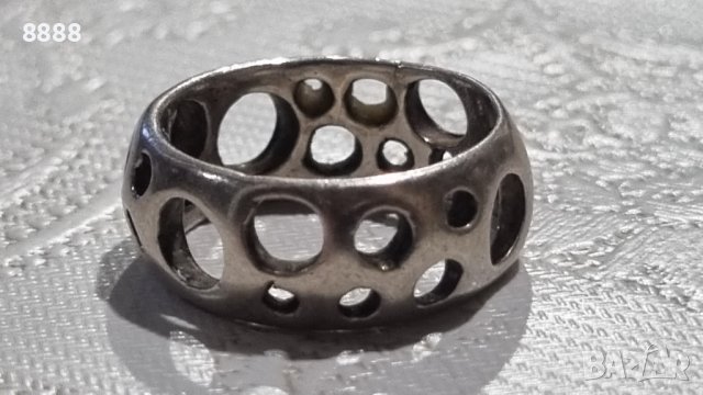 Маркова сребърна халка 925 проба , снимка 6 - Пръстени - 44297659