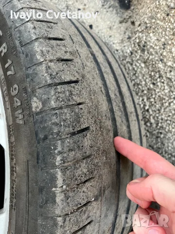 Джанти с гуми 17" 5x112, снимка 7 - Гуми и джанти - 56185255