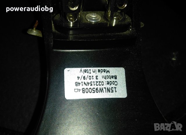 Профи говорител 18 sound 15 NLW 9500 B - 1400W/4 OHM, 7000W/ Пик, снимка 7 - Тонколони - 40382360