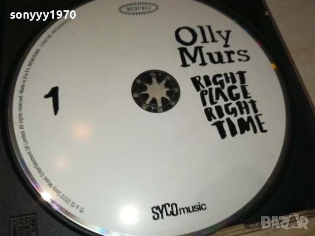 OLLY MURS-CD 0507251544, снимка 4 - CD дискове - 50917257
