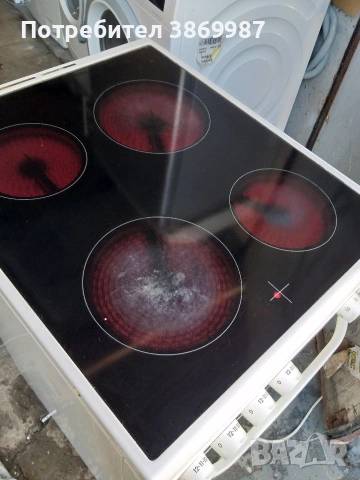 печка със керамични котлони AEG , снимка 4 - Печки, фурни - 53748626