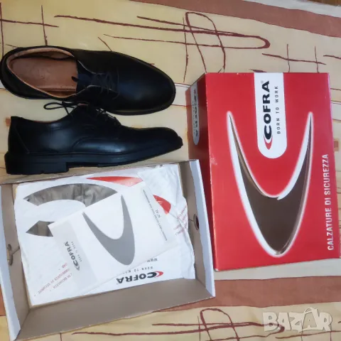 Cofra обувки,естествена кожа 45н. EUCLIDE O2 SRC FO 