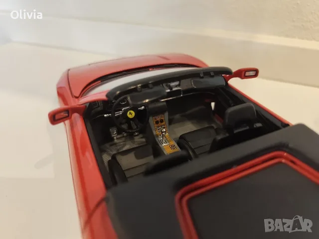 Porsche Carrera 1:18 Mercedes DTM , Ferrari Testarossa Mira, Maisto , снимка 6 - Колекции - 55726607