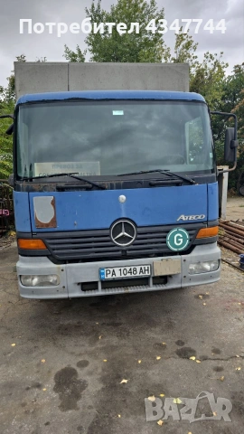 Мерцедес Атего 1217 бордови , снимка 3 - Камиони - 53743502