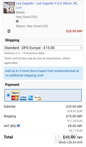 Led Zeppelin ‎– Led Zeppelin II Издание 🇬🇧 UK 1972г-GATEFOLD  Състояние на винила:като звук е VG+,, снимка 6 - Грамофонни плочи - 52196284