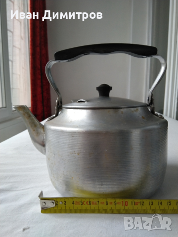 Алуминиев чайник Красной въйбожец, снимка 12 - Антикварни и старинни предмети - 44679529