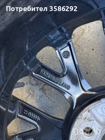 Джанти VW Up! / Volkswagen e-up! – 16″ + гуми Continental, снимка 5 - Гуми и джанти - 53485765