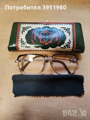 Ретро калъф за очила +очила, снимка 2 - Антикварни и старинни предмети - 48275425