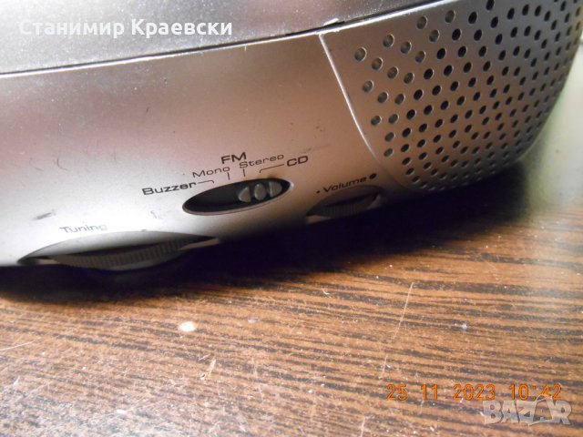 TCM 220057 radio clock alarm cd, снимка 5 - Други - 44366206