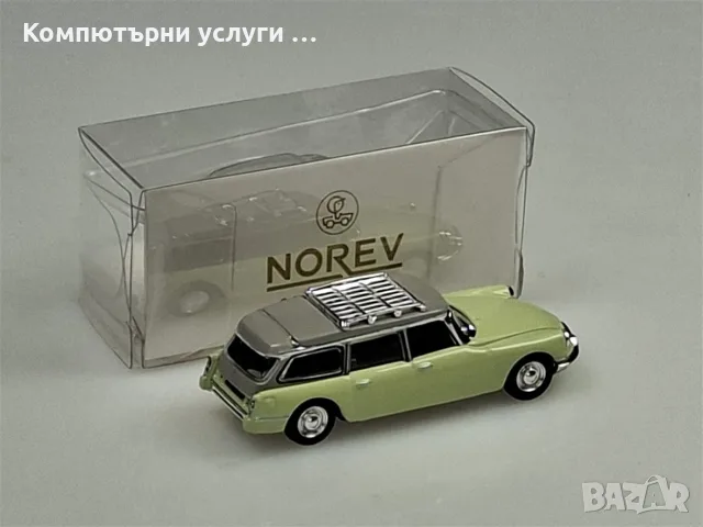 CITROEN ID 19 Estate 1961 - мащаб 1:87 на Norev моделът е нов в кутия, снимка 5 - Колекции - 55747814