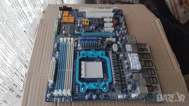 Дънна платка Gigabyte GA-MA770T-UD3P Socket AM3, снимка 5 - Дънни платки - 56169130