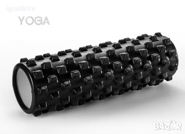 НОВ МОДЕЛ Големи Foam roller 45x14 със силно изразена структура РОЛЕР ФОУМ, снимка 9 - Йога - 40765132