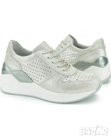 Перфорирани обувки от естествена кожа - 36