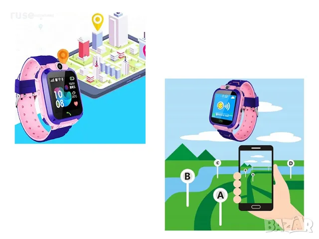 НОВИ! Детски смарт часовник Mebus G5 с SOS функция, снимка 2 - Смарт часовници - 49351685