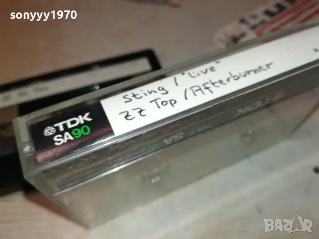 ®TDK SA90 HIGH POSITION-STING/ZZ-TOP TAPE ВНОС SWISS 1811241724, снимка 15 - Аудио касети - 48014896
