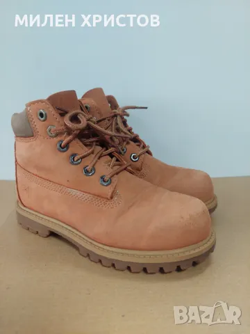 Timberland- Оригинални детски велурени боти-№30