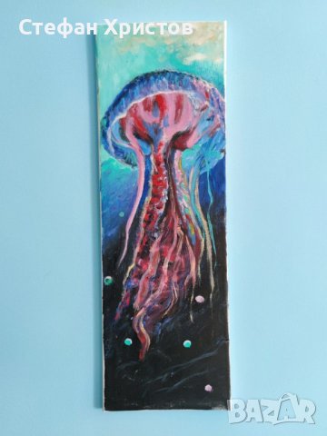 триптих "Океански дълбини", снимка 3 - Картини - 41335566