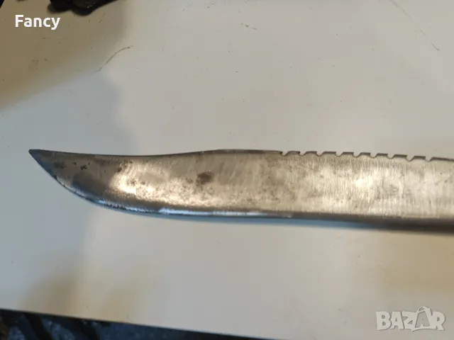 Стар голям нож 44 см, снимка 3 - Колекции - 47617002