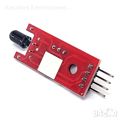 KY-026 Сензор за пожар и пламъци на печатна платка 3.3V 5V, снимка 2 - Друга електроника - 48949448