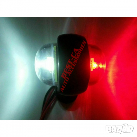 LED лампа, габарит 12V 24V подходяща за камиони ремаркета каравани тирове и т.н., снимка 3 - Аксесоари и консумативи - 36472899