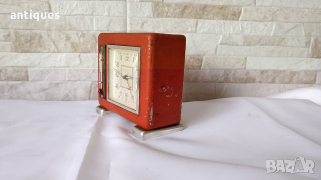 Стар немски часовник / будилник - касичка - MERZ-WERKE -1930"г - Made in Germany, снимка 4 - Антикварни и старинни предмети - 34466732